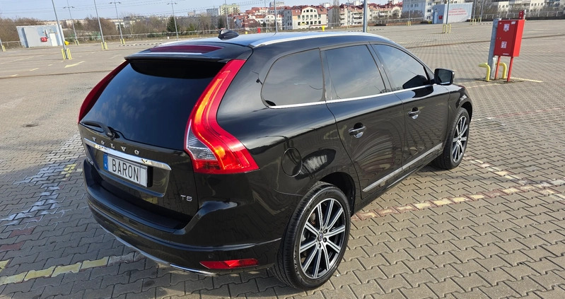 Volvo XC 60 cena 92400 przebieg: 142000, rok produkcji 2016 z Lidzbark małe 631